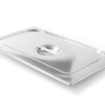 Deksel voor GN containers met lepeluitsparing, HENDI, Kitchen Line, GN 1/1, 530x325mm