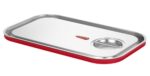 Deksel voor GN containers met siliconenrand, HENDI, Kitchen Line, GN 1/2, 265x325mm