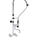 Spoelkraan, wandmontage, HENDI