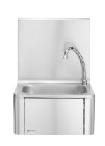 Wasbak - kraan met kniebediening, HENDI, 400x330x(H)560mm
