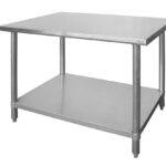 Centrale werktafel, HENDI, Budget Line, 1800x600x(H)850mm