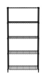 Opbergrek met 5 schappen, HENDI, Chroom, 910x455x(H)1830mm - Afbeelding 6