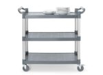 Serveerwagen polypropyleen met 3 bladen, groot, AmerBox, 1010x500x(H)960mm - Afbeelding 5