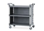 Serveerwagen polypropyleen met 3 bladen, groot, AmerBox, 1010x500x(H)960mm - Afbeelding 8