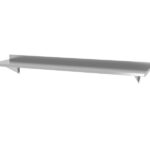 Wandplank, met 2 beugels, HENDI, 1400x300x(H)250mm