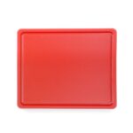 Snijplank HACCP Gastronorm 1/2, HENDI, GN 1/2, Rood, 325x265mm