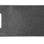 Snijplank met handgreep, HENDI, Zwart, 250x150mm