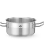 Kookpan laag - zonder deksel, HENDI, Profi Line, 1,5L, ⌀160x(H)75mm