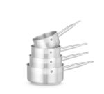 Steelpan - zonder deksel, HENDI, Profi Line, 2,8L, ⌀200x(H)90mm