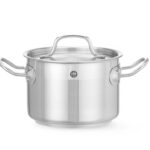 Kookpan middel - met deksel, HENDI, Profi Line, 2,1L, ⌀160x(H)110mm