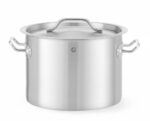 Kookpan middel - met deksel, HENDI, Budget Line, 9L, ⌀250x(H)180mm
