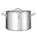 Kookpan middel - met deksel, HENDI, Budget Line, 14L, ⌀300x(H)200mm