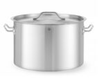 Kookpan middel - met deksel, HENDI, Budget Line, 32L, ⌀400x(H)260mm