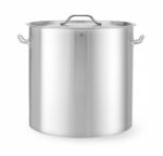 Kookpan hoog - met deksel, HENDI, Budget Line, 71L, ⌀450x(H)450mm