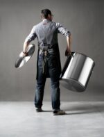 Kookpan hoog - met deksel, HENDI, Budget Line, 98L, ⌀500x(H)500mm