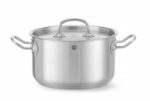 Kookpan middel - met deksel, HENDI, Kitchen Line, 3,5L, ⌀200x(H)115mm