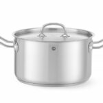 Kookpan middel - met deksel, HENDI, Kitchen Line, 6L, ⌀240x(H)135mm