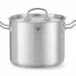 Kookpan hoog - met deksel, HENDI, Kitchen Line, 5L, ⌀200x(H)160mm