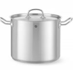 Kookpan hoog - met deksel, HENDI, Kitchen Line, 9L, ⌀240x(H)200mm