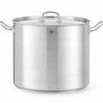 Kookpan hoog - met deksel, HENDI, Kitchen Line, 21L, ⌀320x(H)270mm