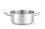 Kookpan laag - zonder deksel, HENDI, Kitchen Line, 4,9L, ⌀240x(H)110mm