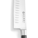 Santokumes, HENDI, Profi Line, Granton kuilen, Zwart, (L)310mm