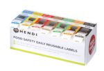 Set voedselveiligheidsstickers, multifunctioneel, eenvoudig verwijderbaar, met een dispenser, HENDI, 240x80x(H)100mm