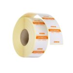 Voedselveiligheidsstickers, multifunctioneel, eenvoudig verwijderbaar , HENDI, Zaterdag, Oranje, 1000 st., 25x25mm