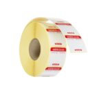 Voedselveiligheidsdsstickers, multifunctioneel, eenvoudig verwijderbaar , HENDI, Woensdag, Rood, 1000 st., 25x25x(H)mm