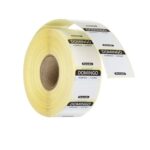 Voedselveiligheidsdsstickers, multifunctioneel, eenvoudig verwijderbaar , HENDI, Woensdag, Rood, 1000 st., 25x25x(H)mm - Afbeelding 3