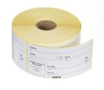 Houdbaarheidsstickers, multifunctioneel, eenvoudig te verwijderen, HENDI, Wit, 500 st., 100x50mm