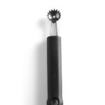 Meloenbolletjeslepel gekarteld, HENDI, Zwart, (L)150mm