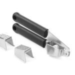 Knoflookpers, HENDI, Zwart, 180x25mm