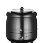 Soepketel, HENDI, Kitchen Line, 8L, Zwart, 230V/400W, ⌀330x(H)363mm
