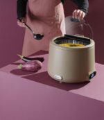 Soepketel UNIQ, HENDI, designed by Robert Bronwasser, 8L, Beige, 220-240V/500W, ⌀365x(H)325mm - Afbeelding 4