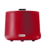 Soepketel UNIQ, HENDI, designed by Robert Bronwasser, 8L, Rood, 220-240V/500W, ⌀365x(H)325mm