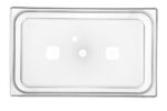 Container GN 1/1 polycarbonaat, HENDI, Profi Line, GN 1/1, 9L, Transparant, 530x325x(H)65mm