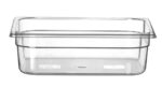 Container GN 1/2 polycarbonaat, HENDI, Profi Line, GN 1/2, 6,5L, Transparant, 325x265x(H)100mm
