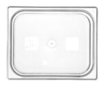 Container GN 1/2 polycarbonaat, HENDI, Profi Line, GN 1/2, 6,5L, Transparant, 325x265x(H)100mm