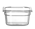 Container GN 1/6 polycarbonaat, HENDI, Profi Line, GN 1/6, 1,6L, Transparant, 176x162x(H)100mm