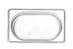 Container GN 1/9 polycarbonaat, HENDI, Profi Line, GN 1/9, 0,6L, Transparant, 176x108x(H)65mm