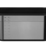 Container GN 1/2 zwart polycarbonaat, HENDI, Profi Line, GN 1/2, 9,5L, Zwart, 325x265x(H)150mm