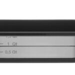 Container GN 1/4 zwart polycarbonaat, HENDI, Profi Line, GN 1/4, 1,8L, Zwart, 265x162x(H)65mm