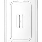 Deksel voor GN containers met uitsparing voor sous vide stick, HENDI, GN 1/1, Transparant, 530x325mm