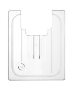 Deksel voor GN containers met uitsparing voor sous vide stick, HENDI, GN 1/2, Transparant, 265x325mm
