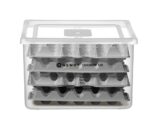 Eiercontainer HENDI OVOBOX 120, HENDI, GN 2/3, 18L, 355x325x(H)200mm - Afbeelding 2
