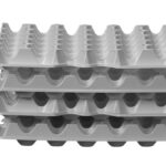 Set van 4 eierbakken voor HENDI OVOBOX 120 , HENDI, 291x288x(H)41mm