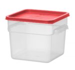 Voedselcontainer met schaalverdeling, HENDI, 5,7L, 235x235x(H)180mm - Afbeelding 2