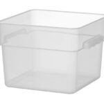 Voedselcontainer met schaalverdeling, HENDI, 11,4L, 290x290x(H)210mm