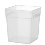 Voedselcontainer met schaalverdeling, HENDI, 17,2L, 290x290x(H)320mm